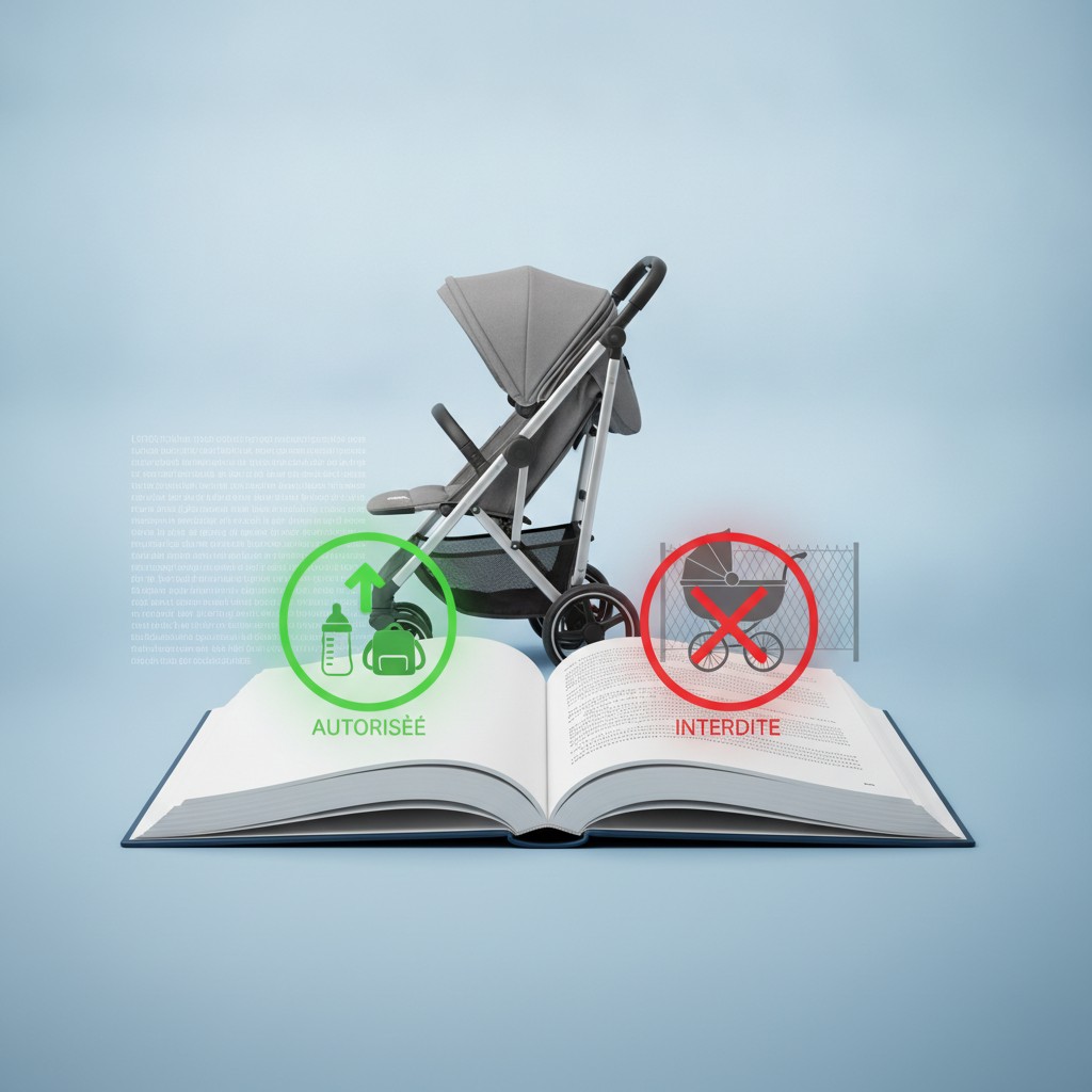 Poussette à la crèche : autorisée ou interdite ? Ce que dit vraiment le règlement